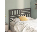 Grey Headboard 166x4x100 cm Solid Pine Wood 15049CWLQ