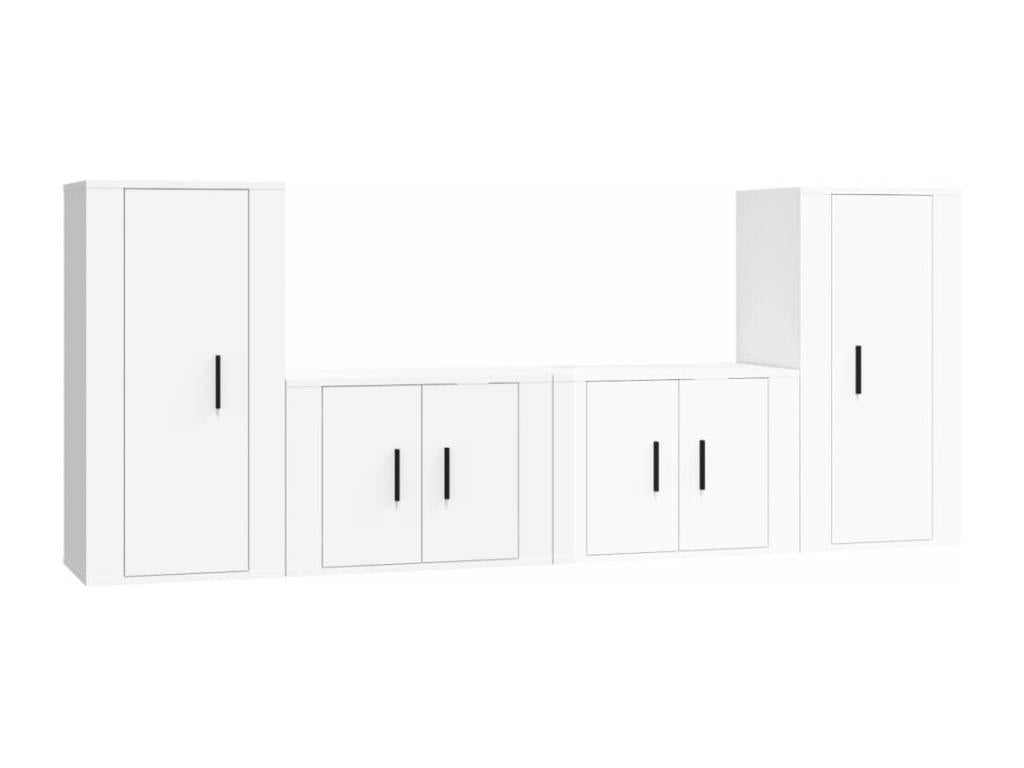 White wooden wardrobe furniture set 57x34.5x40 cm 02 0024747 87096XCOE