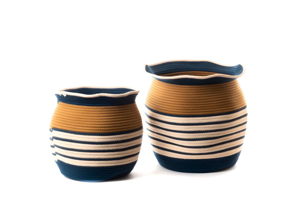 Set of 2 baskets Delimoa 10059BUCA