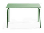 Artanzy 51095NWPO Garden Table and 4 Chairs in Green Metal