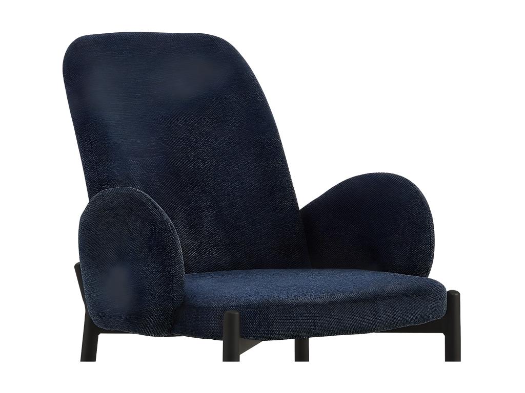 Artanzy Chair, Blue Fabric, dimensions H88 x W60 x D57 cm, ideal for your kitchen or dining room, 55053ADWC