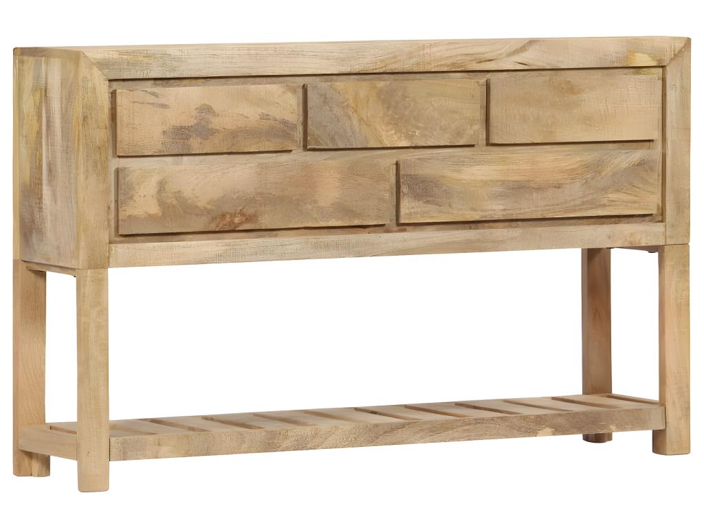 Buffet 120x30x75 cm solid mango wood 77064SPXO