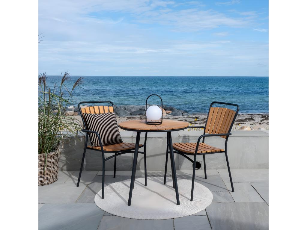 Delimoa Coffee Table Brown 70x70x74 cm Delimoa 84221EJOU