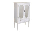 White wooden cabinet 80x42x140h 25032KSVP