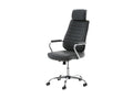 Grey office chair 59x57x128 cm bur10006 59174DSOR