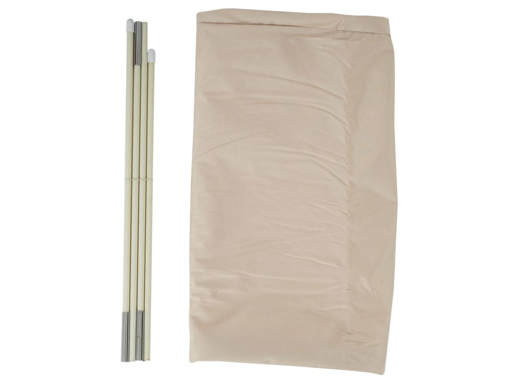 Protective cover for N22 cantilever parasol with zipper for 5m parasols 34663FZQL