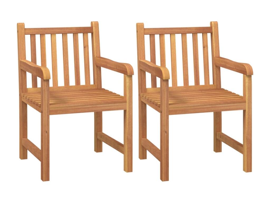 4-Piece Garden Dining Set Solid Teak Wood 93081HLXK