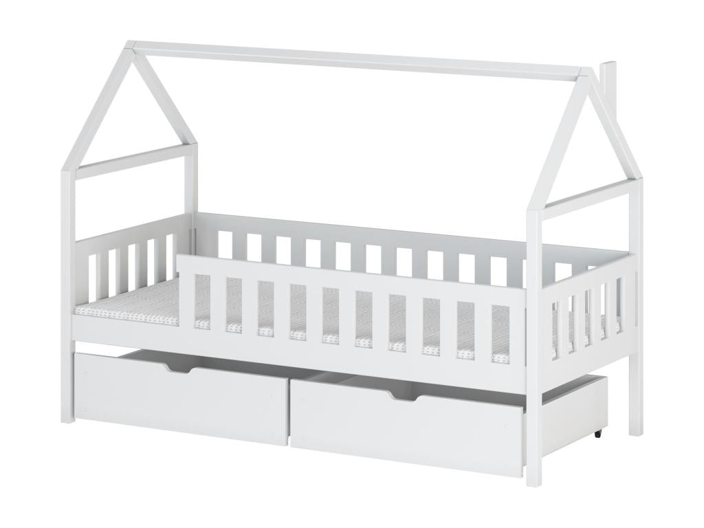 Delimoa HB003 Cabin Bed 80x200 cm White 10697JQTA