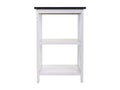 White wooden shelf 40x30x60h 12083MMNW