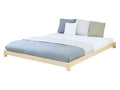 Double bed 160x200 Tatami style - Wood 89526SZMR