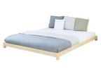 Double bed 160x200 Tatami style - Wood 89526SZMR