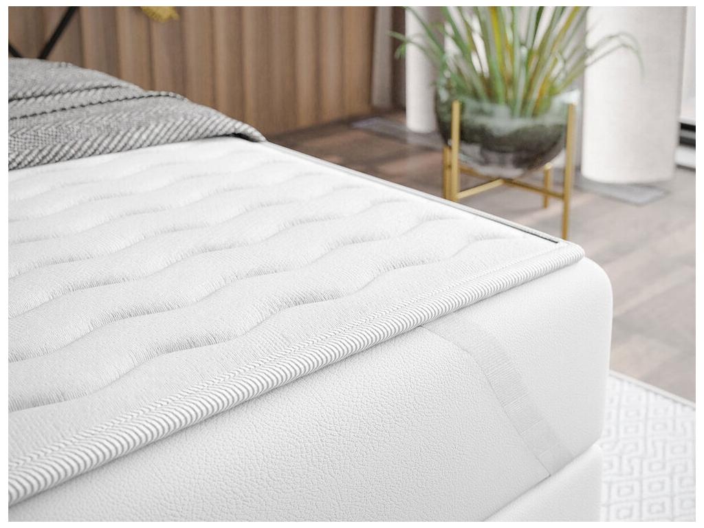 Continental bed Delimoa 195 Double Continental Light brown 180x200 Tapestry 186cm 01195NWNU