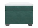Delimoa bed base with mattress, dark green, 90x200 cm, 40635DUCC