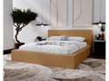 Delimoa Buffy Bed Frame 160x200 - Upholstered Bed with Storage, Fur Fabric, Delimoa 44 61777SPHD