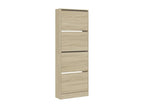 Delimoa oak shoe cabinet 60x21x163.5 engineered wood 30188DLFK