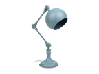 Grey metal desk lamp 26x15x60h 35738AHCR