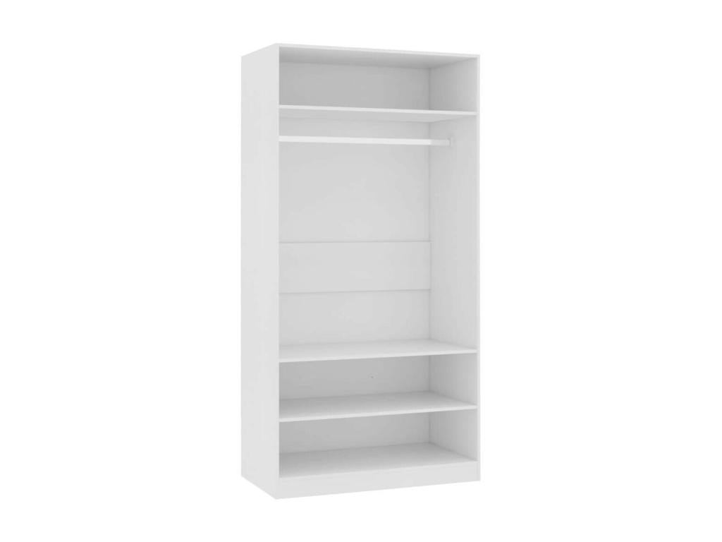 White Wardrobe 100x50x200 18411UDHZ