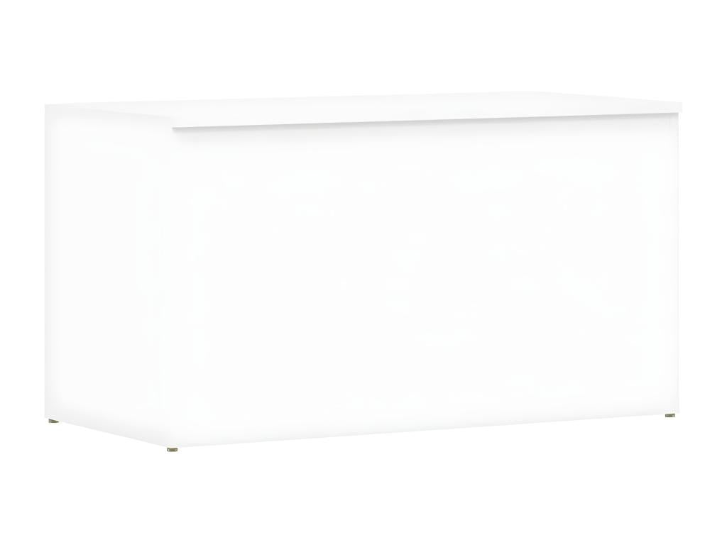 Storage chest, white, 84x42x46 cm, engineered wood, 40785ZPMN