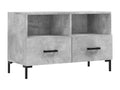TV stand, concrete grey, 80x36x50 cm, engineered wood, 63844TWZW