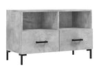 TV stand, concrete grey, 80x36x50 cm, engineered wood, 63844TWZW