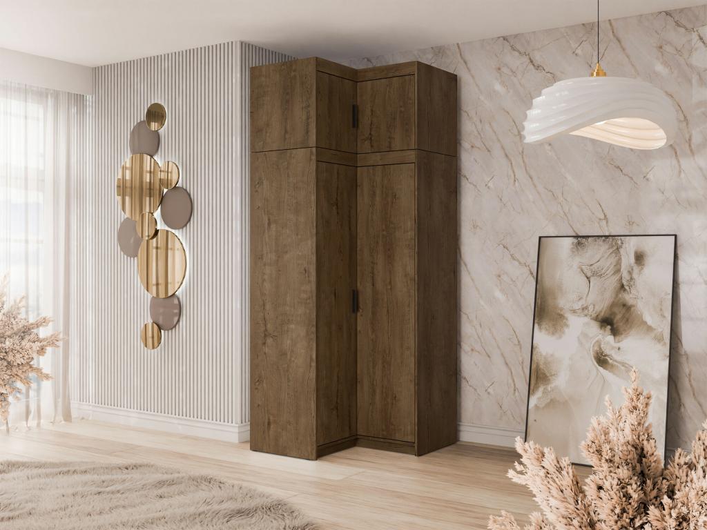 Delimoa 121 Lefkas corner cabinet oak 191x98x98cm 14167EIQW