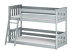 Delimoa BB002 Bunk Beds 80x180 cm Grey 92434LBZH