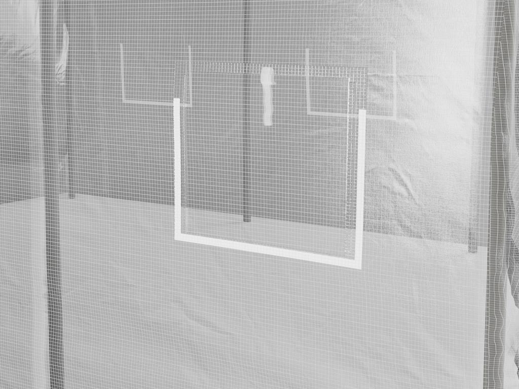 Replacement cover for tunnel greenhouse with door 12 m² - L300 x W400 x H200 cm - White - Delimoa 87410JTYJ