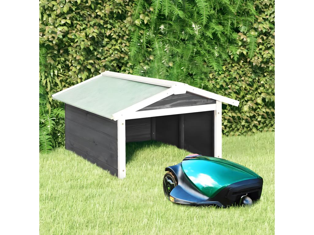 Delimoa Premium - Delimoa lawn mower 72x87x50 cm Gray and white Fir 10925PNPO