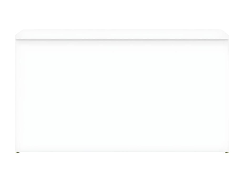 Storage chest, white, 84x42x46 cm, engineered wood, 40785ZPMN