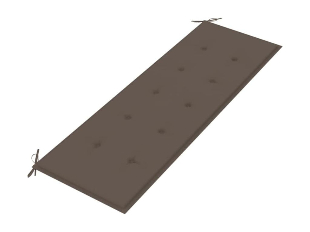 Garden bench, brown wood furniture, 150x51.5x84 cm, 02 0011098 69063TFPI