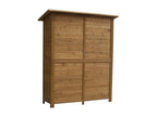 Delimoa garden cabinet - 140x49x162 cm - Brown 67036BSXF
