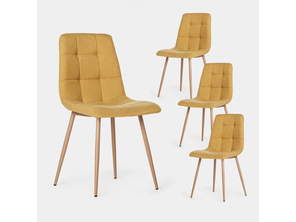 Delimoa fabric dining chair 45x86 cm - Delimoa 49407QWZU
