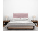 Artanzy Plain Corduroy Headboard with Buttons 95x50 cm for 80/90 cm Beds - Pale Pink 95518KPUJ