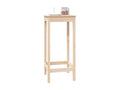 Bar table 50x50x110 cm solid pine wood 41945EOMV