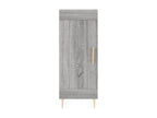 Artanzy Grey Buffet 34.5x34x90 cm Engineered Wood 83523VNHP