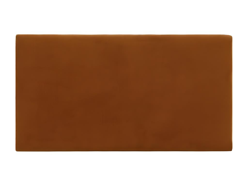 Terracotta cotton headboard 180x80cm - Delimoa 35146TRTU