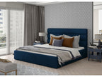 Delimoa blue velvet designer bed - 4 sizes - 180x200 49293ODPE