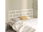 White Headboard 186x4x100 cm Solid Pine Wood 10042CJHC