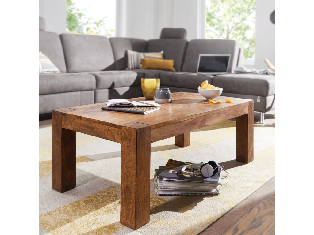 Solid Wood Coffee Table 110x40x60 cm Side Table Living Room Table 19571APCH