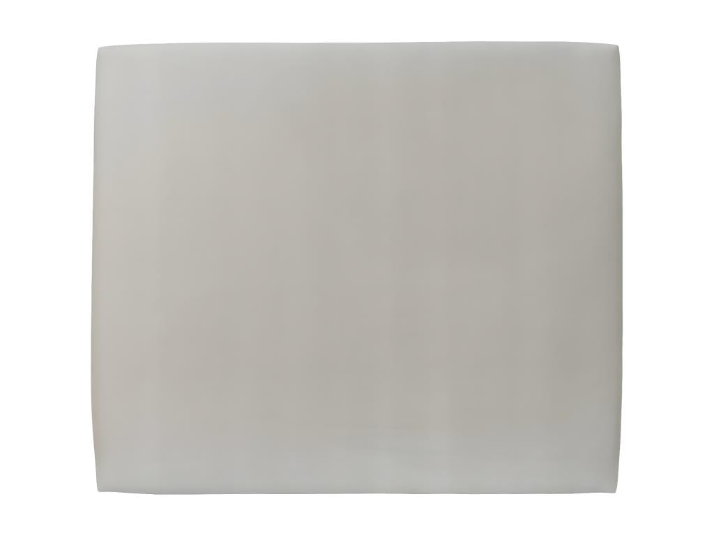 Upholstered Headboard in Light Grey Velvet, 160 cm Wide - 10 cm Thick, Padded, 41600XFDH