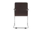 Rocking chairs - Faux leather - Brown - Tira 83236TODO
