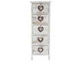 Delimoa white chest of drawers 44126IVUP