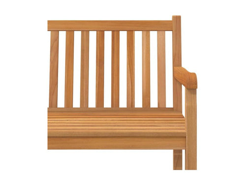 Garden bench 150cm Solid teak wood 2 01698RRKA