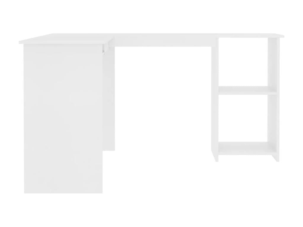 White desk/workstation, 120x140x75 cm, 02 0023681 46877UEYY