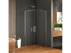 MALDIVES 100x110 cm sliding shower enclosure by Delimoa with corner access 54154OUMP