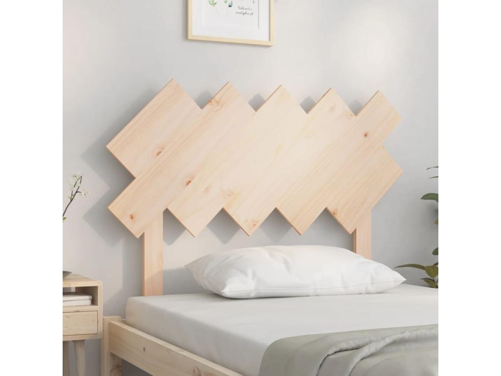 Headboard 104x3x80.5 cm Solid pine wood 88387VNSR