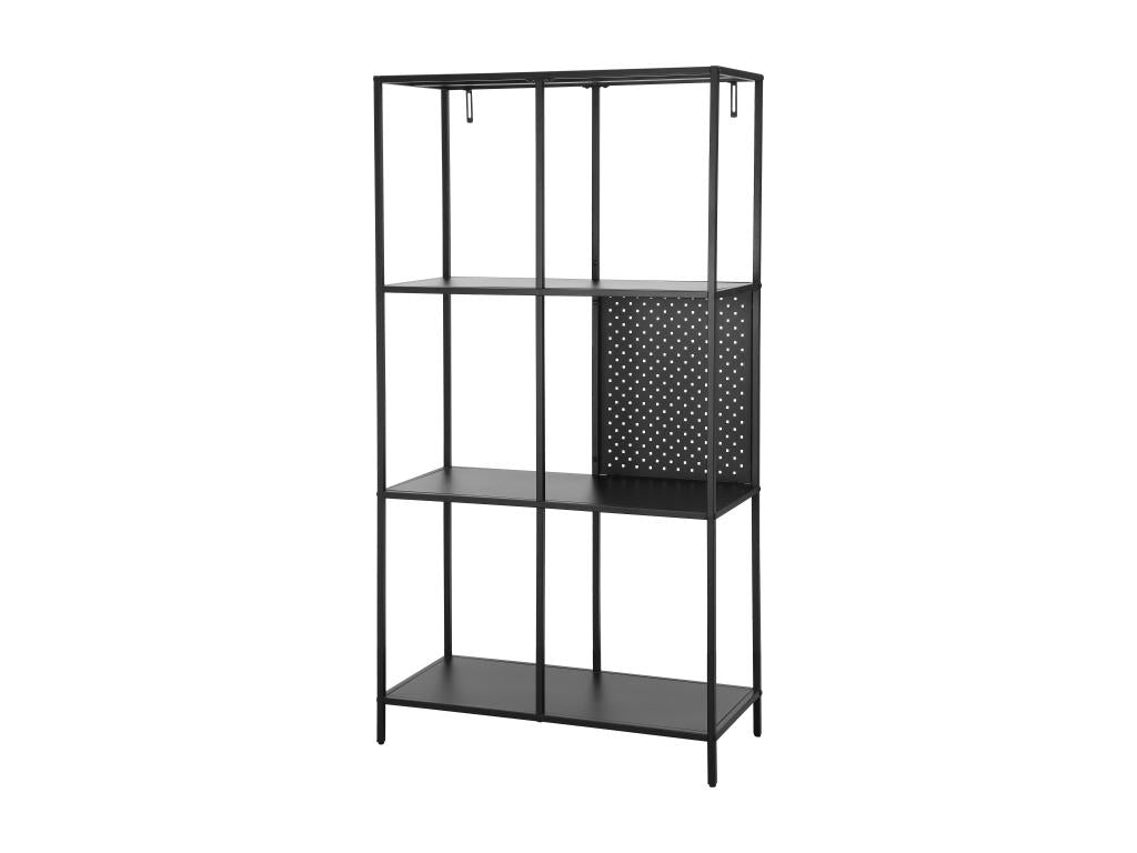 Artanzy - Black Metal Bookshelf 52001MKAN