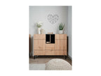 Sideboard 3 doors 2 niches L120 cm - Delimoa 15530XRBS