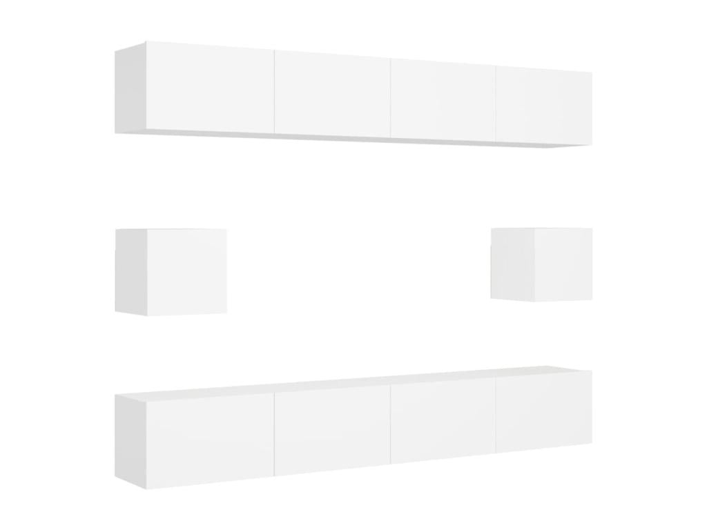 White wooden wardrobe furniture set 100x30x30 cm 02 0025008 64307RFIK
