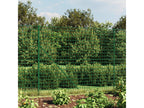 Wire mesh fence and green anchor post 1.8x25m 94064CSTM